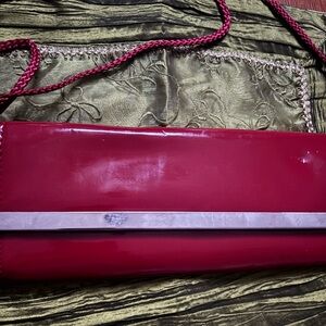 Elegant Red Clutch Bag